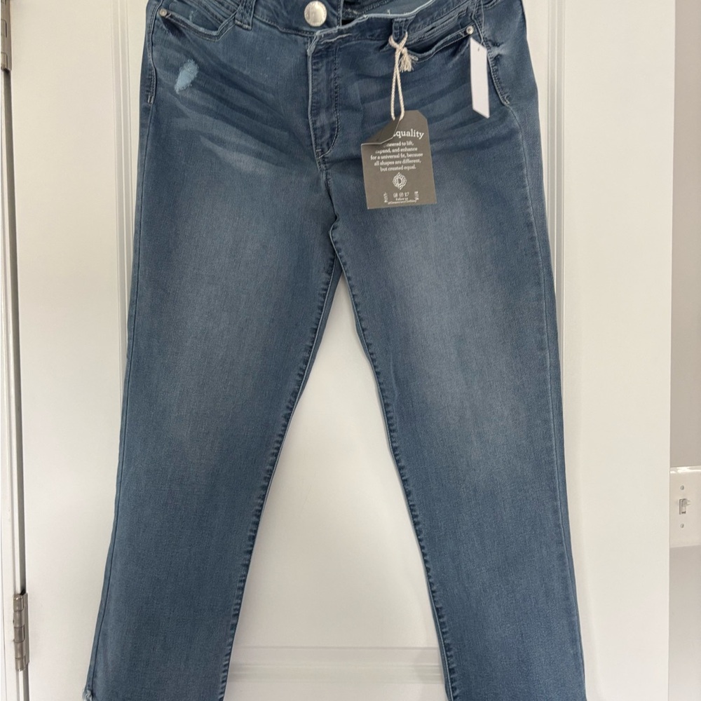 Women’s Democracy Luxe Touch Ab Technology High Waist Crop Ankle Jeans